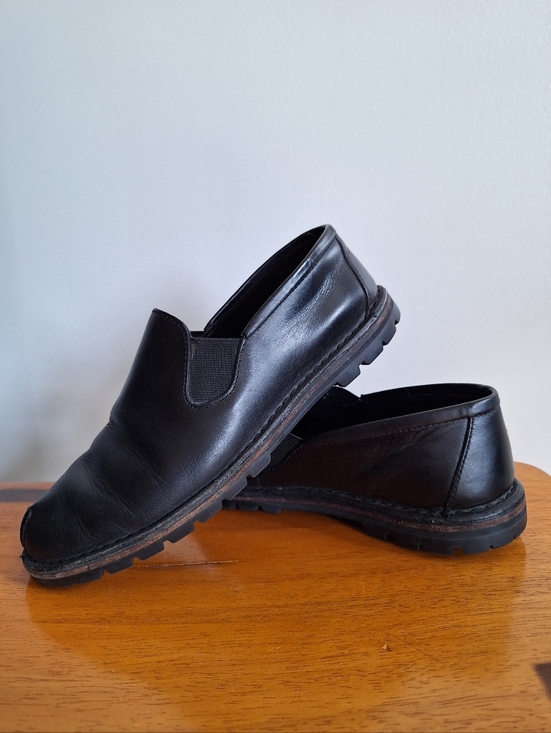 Cole Haan Shoes - Cole Haan Classic Country Cognac Split Toe Leather Loafers Women's 8